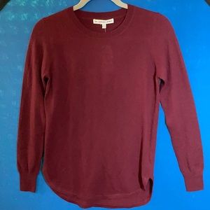 Cashmere Project Wild Aubergine/Wine crewneck